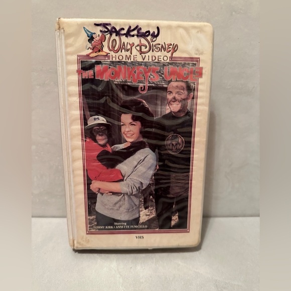 Walt Disney The Monkey's Uncle VHS - Picture 1 of 3